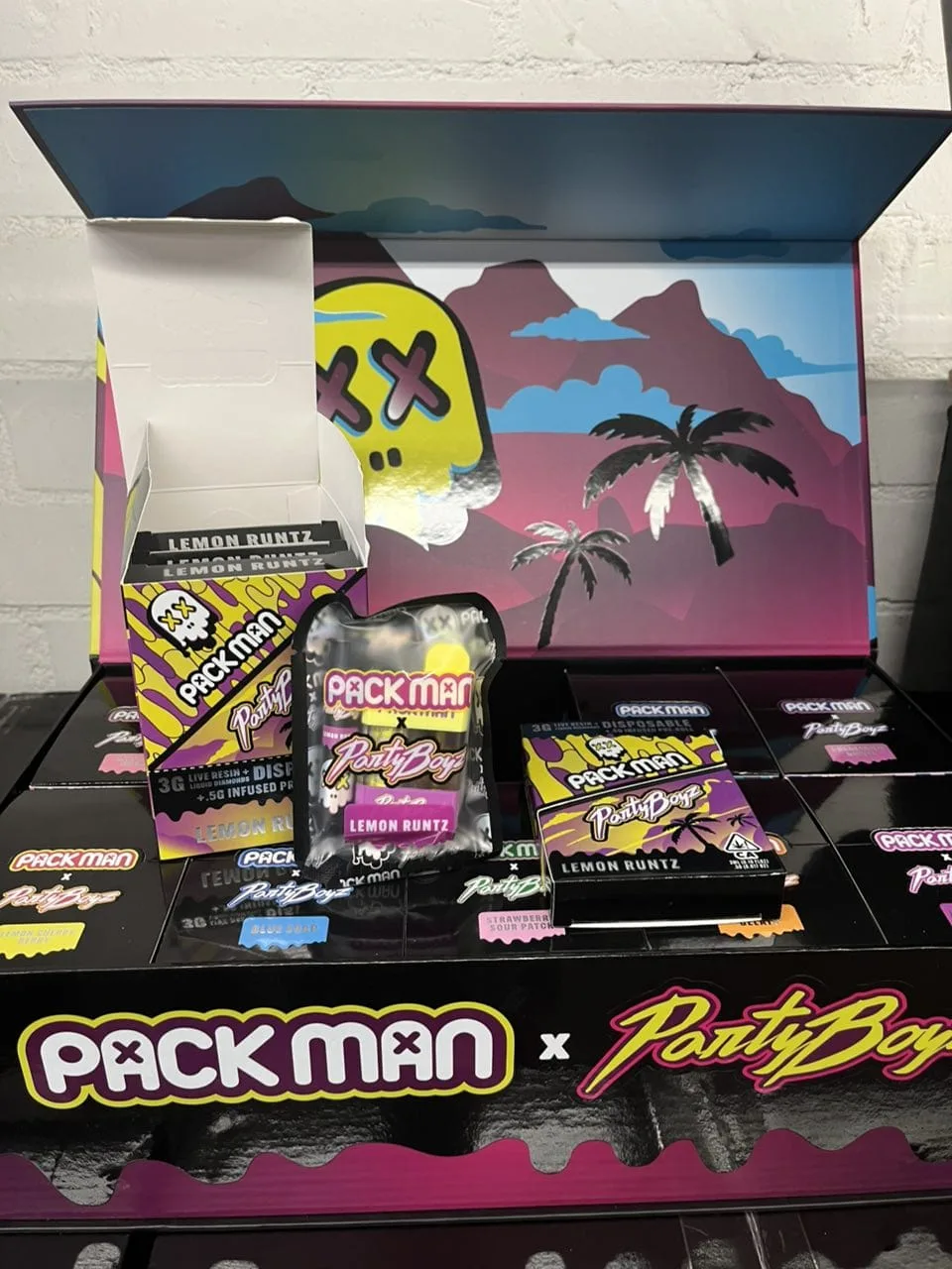 Packman X Party Boyz 3G Disposable