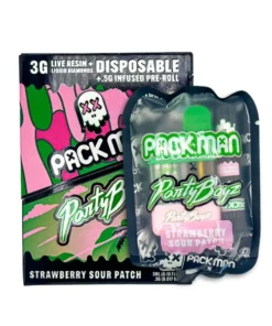 Strawberry Sour Patch Packman X Partyboyz