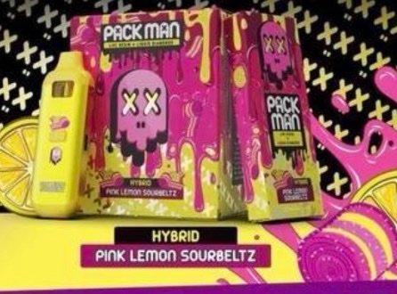 Packman Pink Lemon Sourbeltz Disposable (HYBRID)